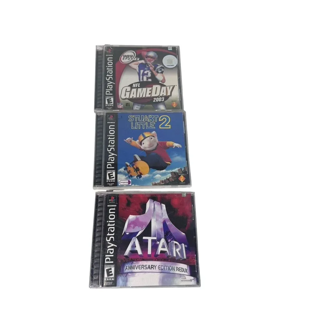 Lot Of 3 Ps1 Games Fast Shipping